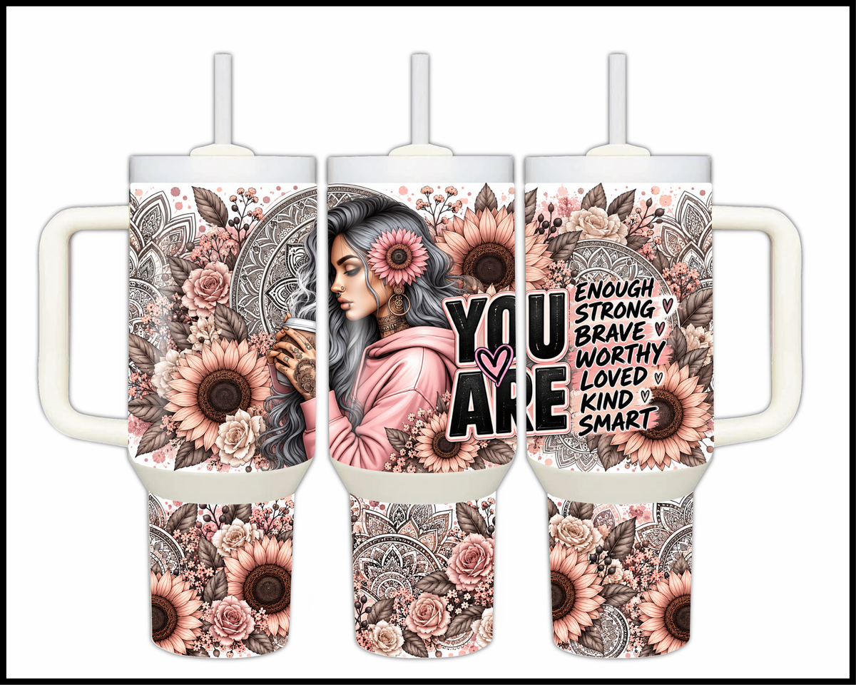 You Are! Stainless Steel Big Guzzler Tumbler (2245)
