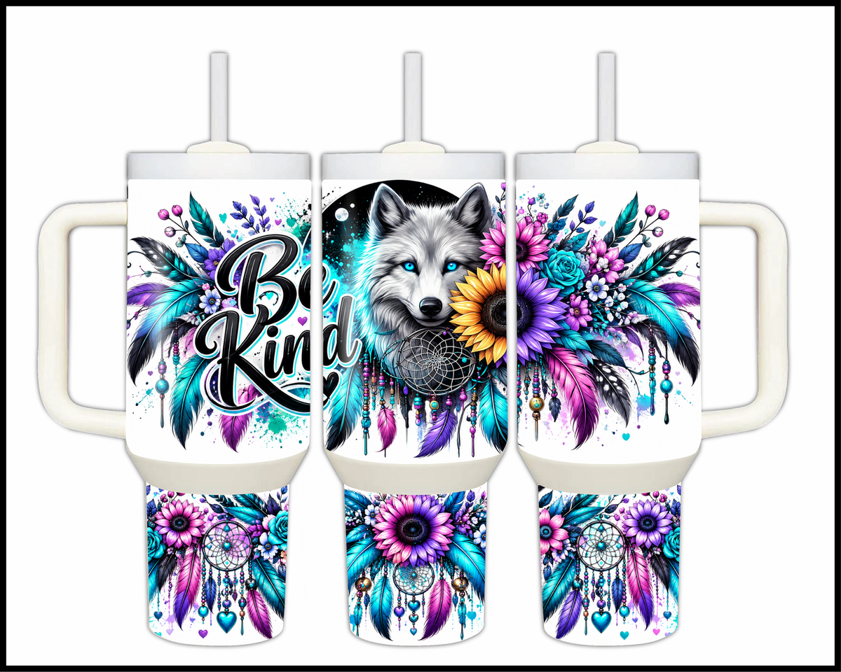 Be Kind Stainless Steel Big Guzzler Tumbler (2250)