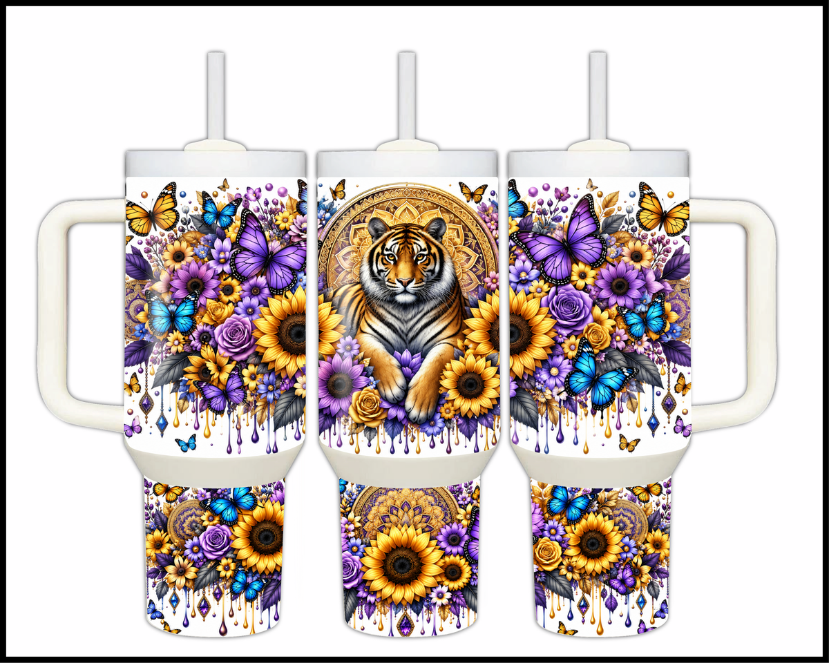 Can’t Change My Stripes (Or My Mood) Stainless Steel Big Guzzler Tumbler (2297)