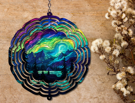 Northern Lights Wind Spinner (297)