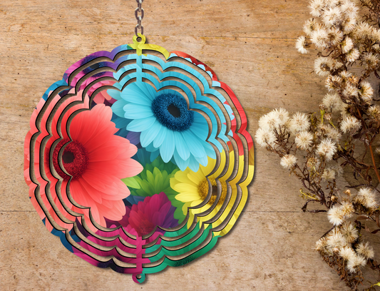 Floral Wind Spinner (247)