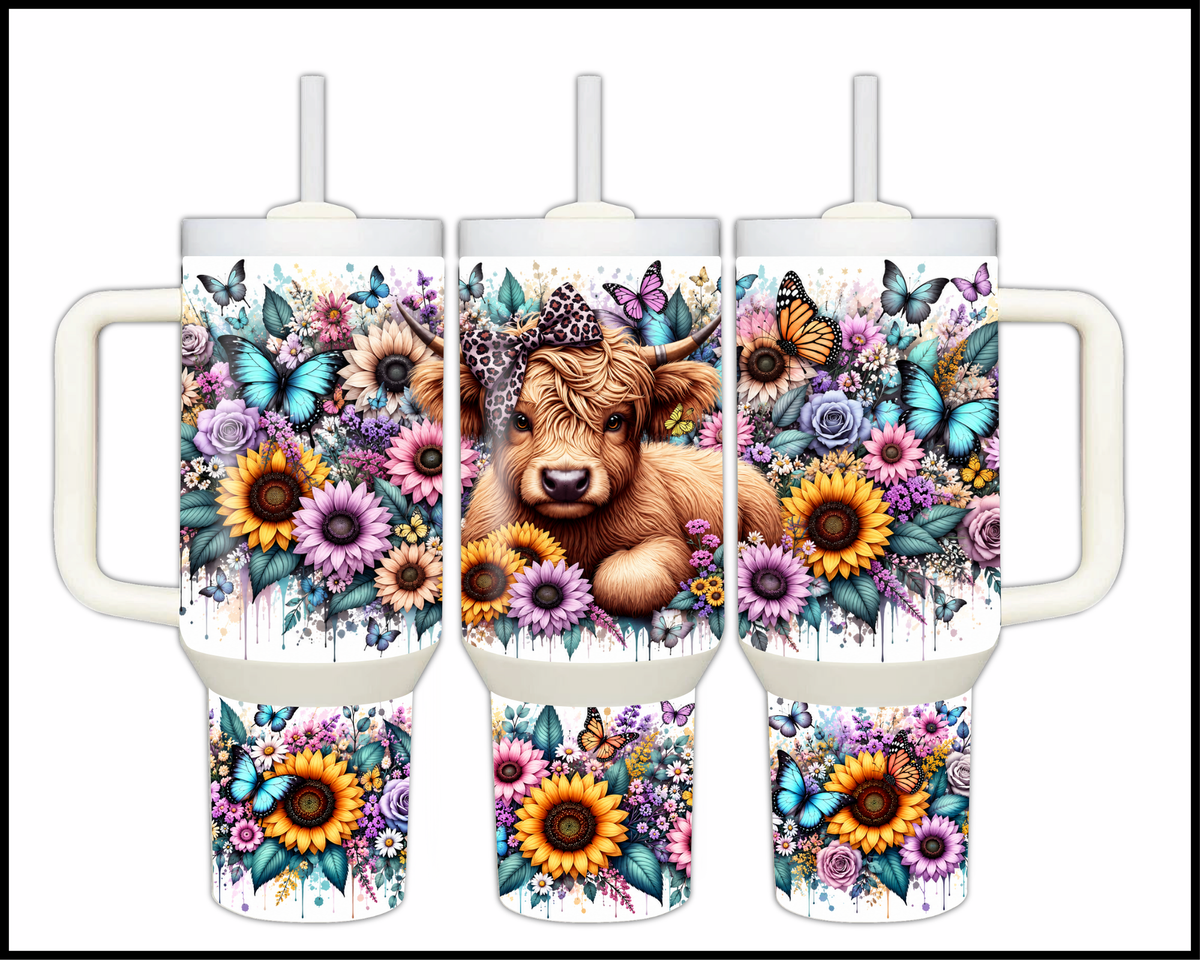 Sweet as Honey, Sharp as Horns Stainless Steel Big Guzzler Tumbler (2314)