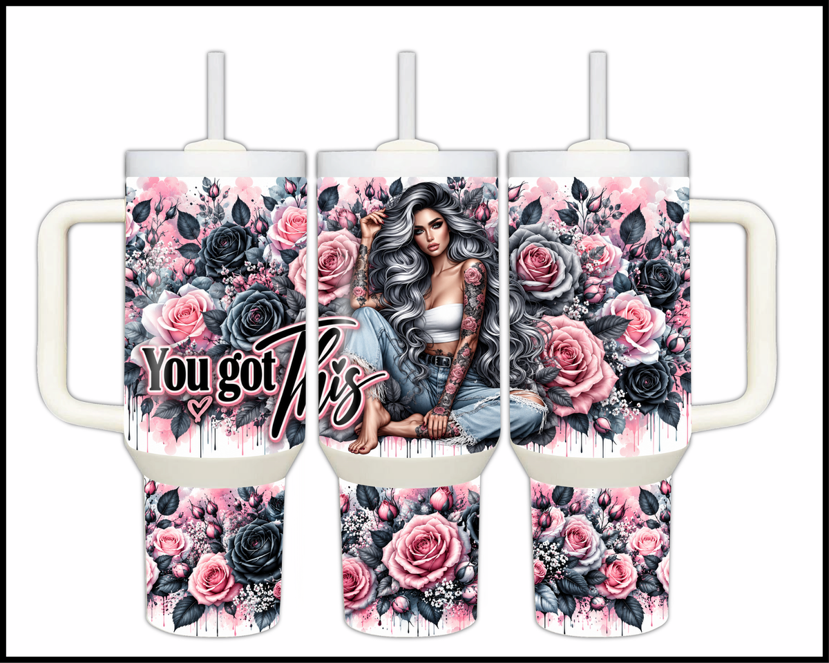 You Got This Stainless Steel Big Guzzler Tumbler (2317)