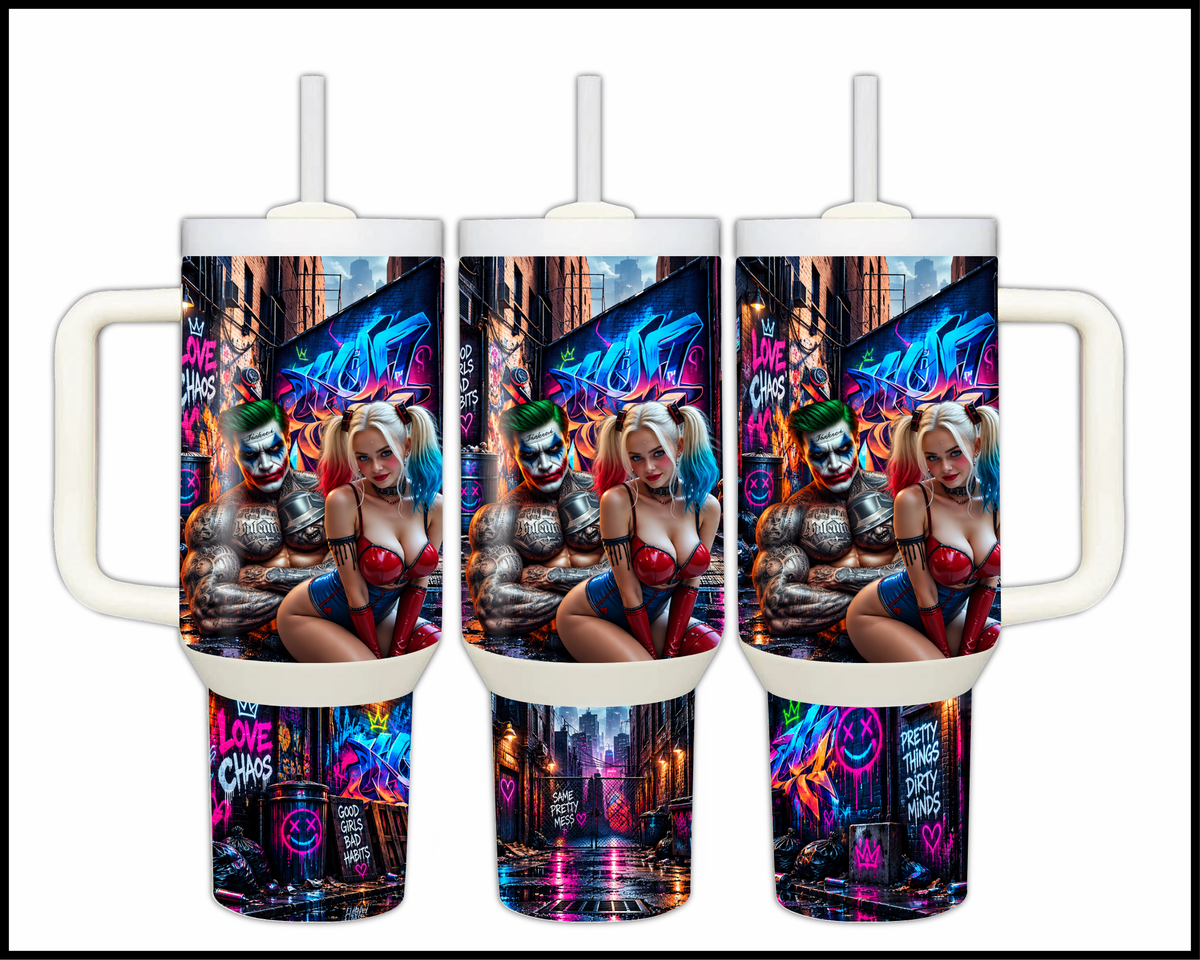 Bad Influences Only Stainless Steel Big Guzzler Tumbler (2341)