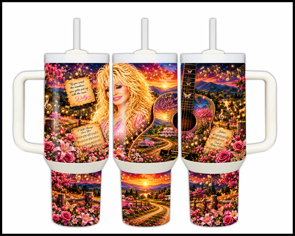 Dolly Parton Stainless Steel Big Guzzler Tumbler (2343)
