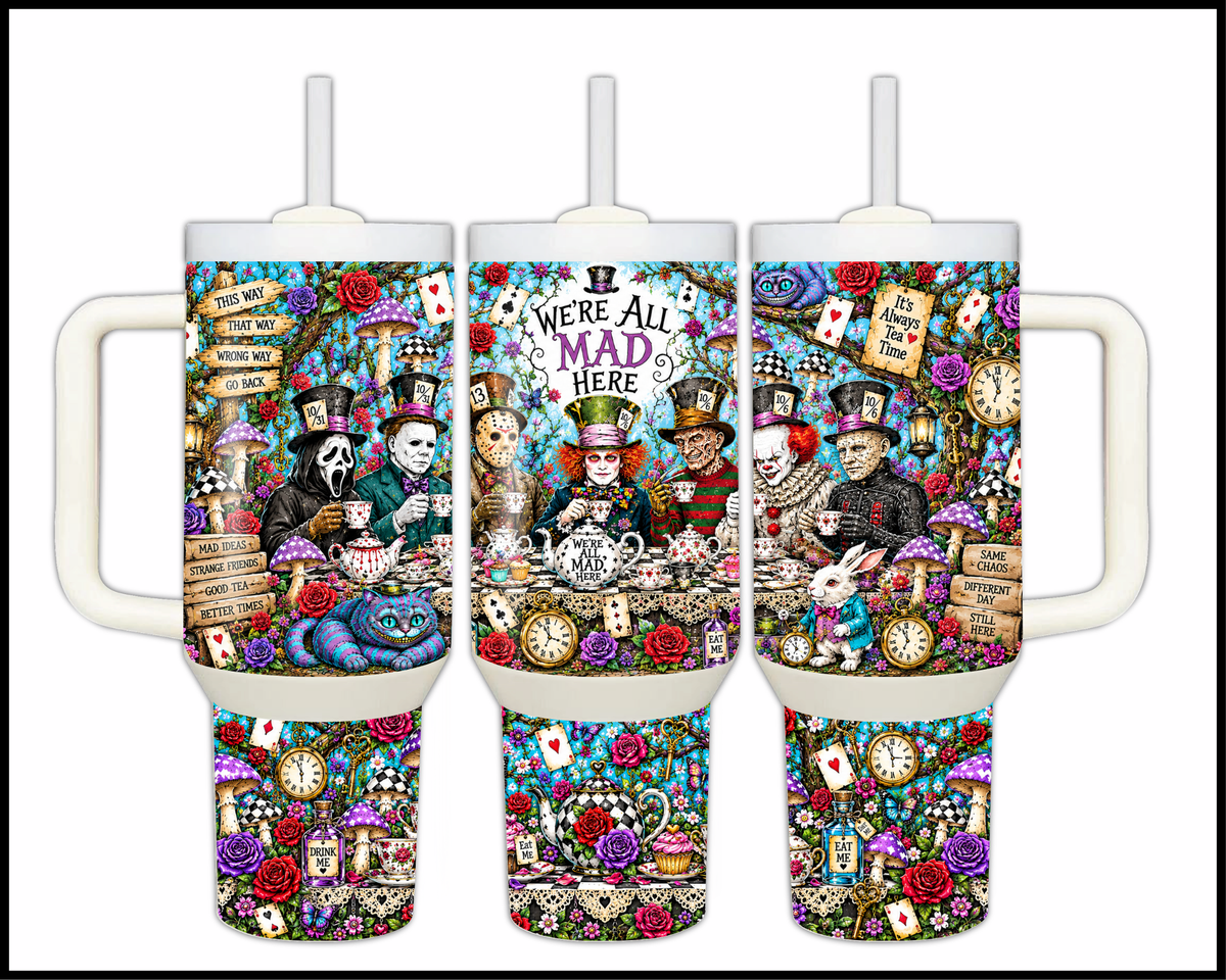 Unbirthday Bloodbath Stainless Steel Big Guzzler Tumbler (2344)