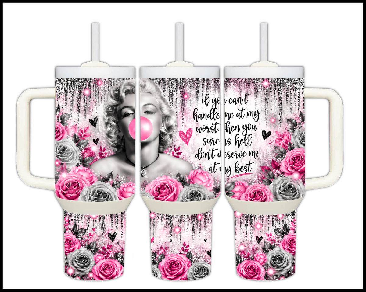 Marilyn Monroe Stainless Steel Big Guzzler Tumbler (2348)