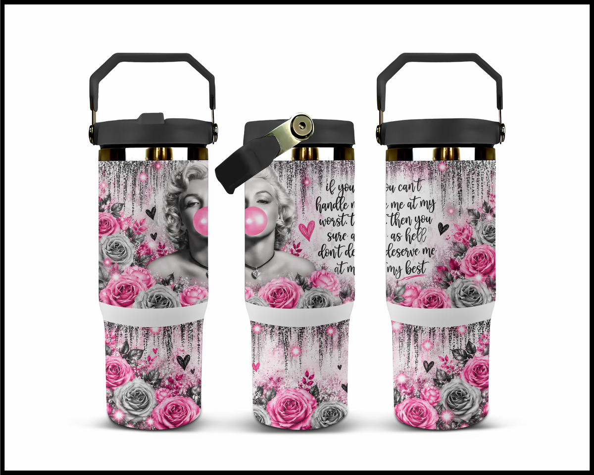Marilyn Monroe Stainless Steel Big Guzzler Tumbler (2348)