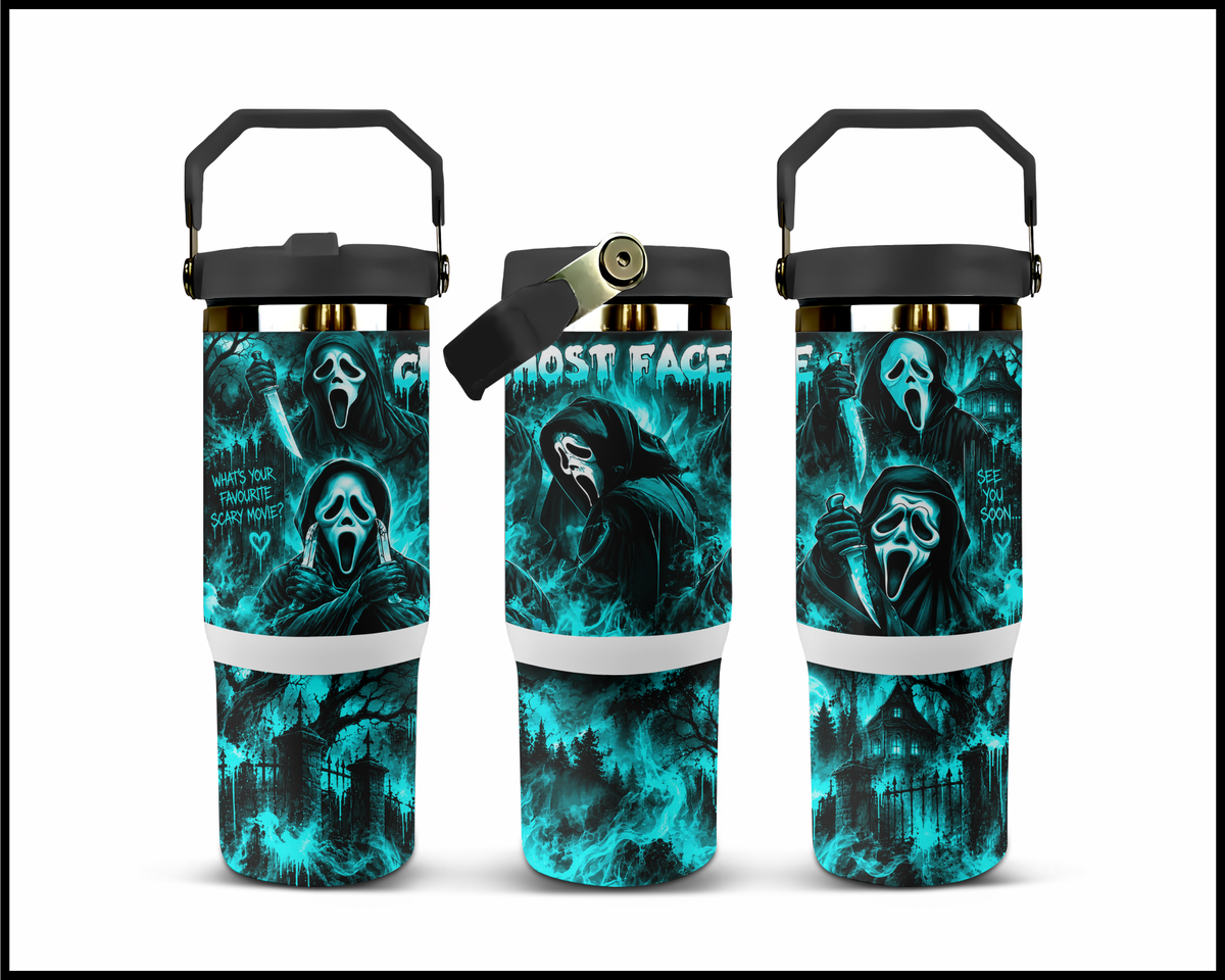 Ghostly Glow Stainless Steel Big Guzzler Tumbler (2350)