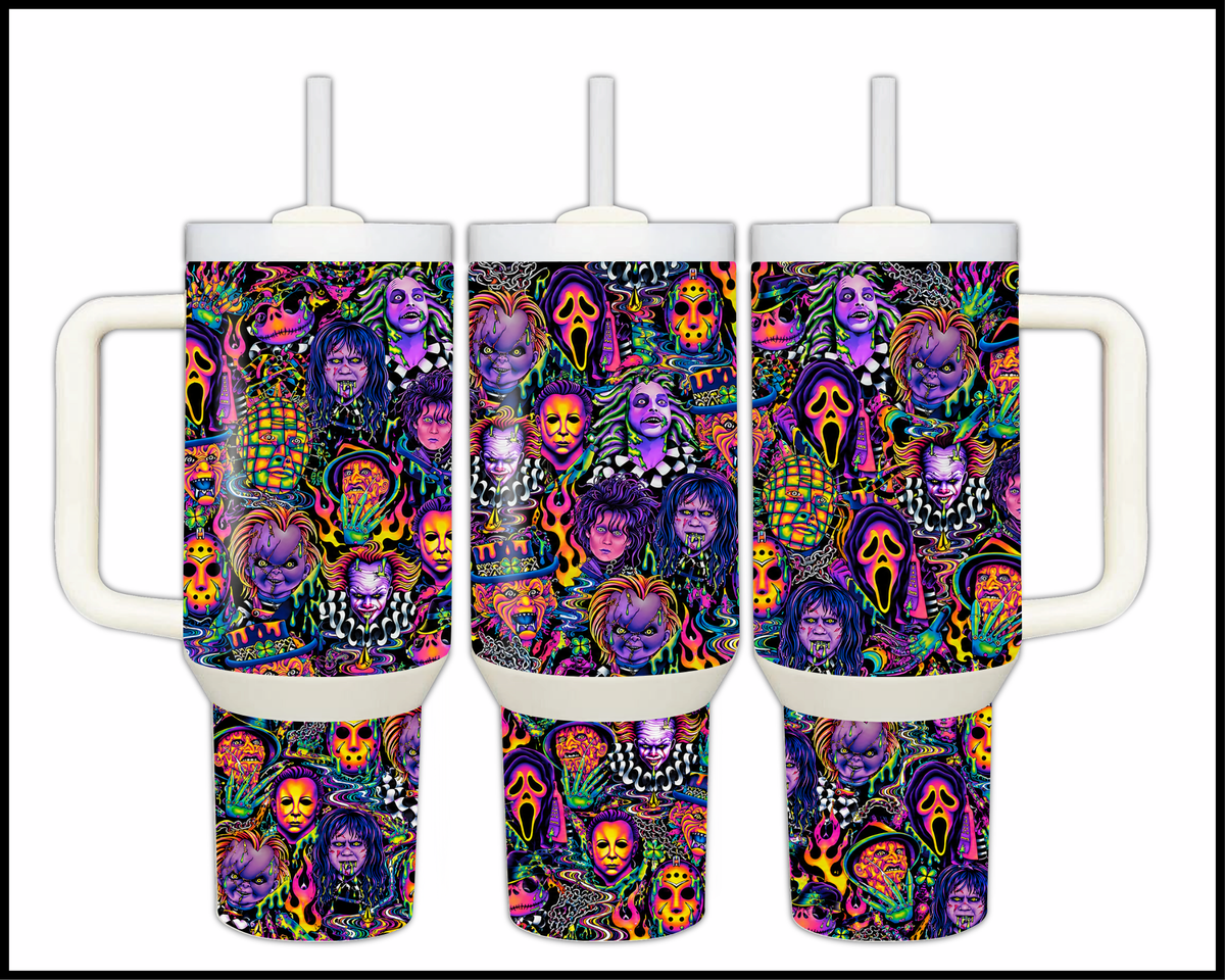 Acid Trip Anti-Heroes Stainless Steel Big Guzzler Tumbler (2358)