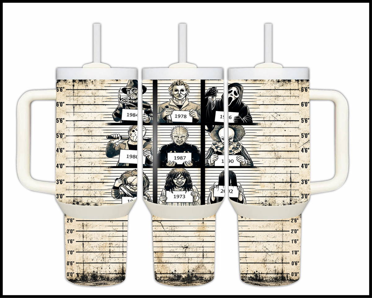 Maximum Security Nightmares Stainless Steel Big Guzzler Tumbler (2369)