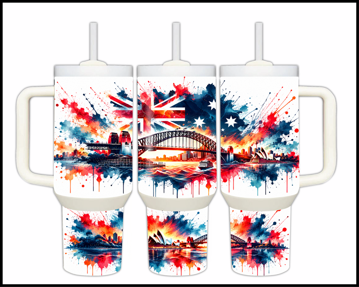 Harbor Side, City Pride Stainless Steel Big Guzzler Tumbler (2376)