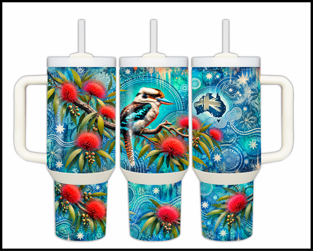 Wild & Winged Stainless Steel Big Guzzler Tumbler (2380)
