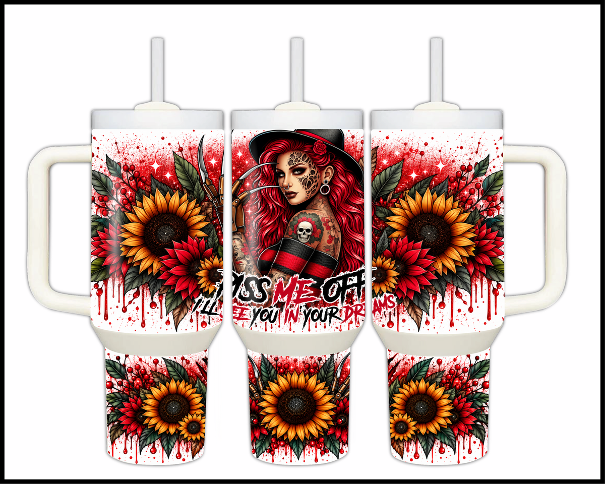 I'll See You In My Dreams Stainless Steel Big Guzzler Tumbler (2385)