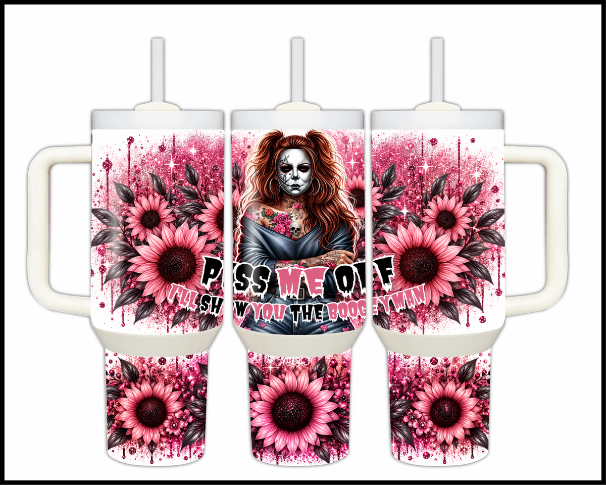 I'll Show You The Boogeyman Stainless Steel Big Guzzler Tumbler (2387)