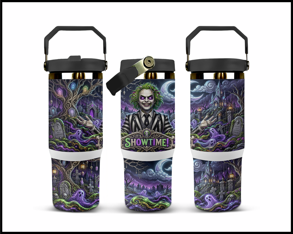 Graveyard Mischief Social Club Stainless Steel Big Guzzler Tumbler (2399)
