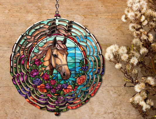 Horse Wind Spinner (198)