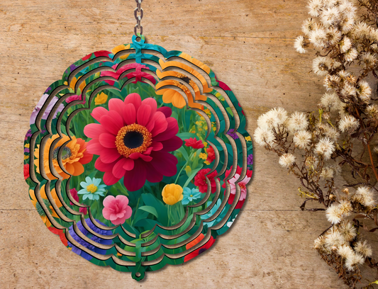Floral Wind Spinner (248)