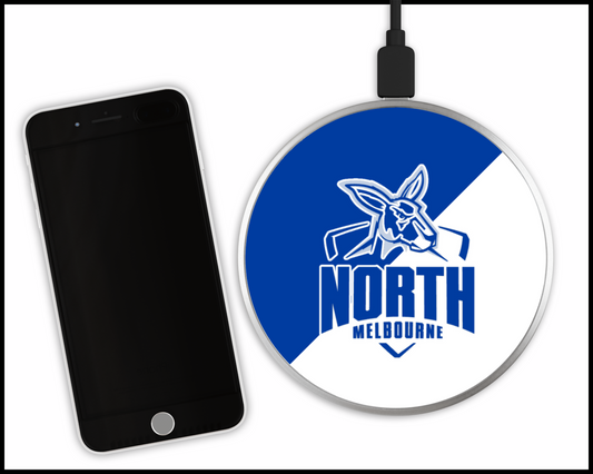 North Melbourne Kangaroos Wireless Phone Charger (001)