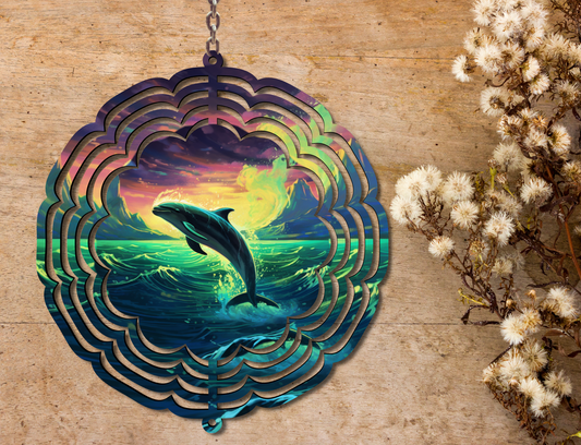 Dolphin Wind Spinner (173)