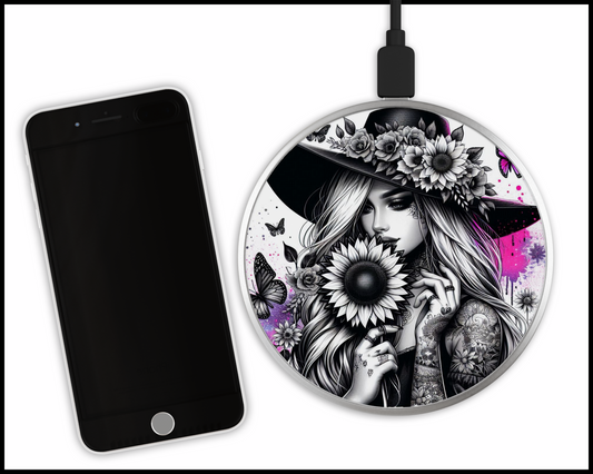 She Is Grace Sublimated Wireless Phone Charger (273)