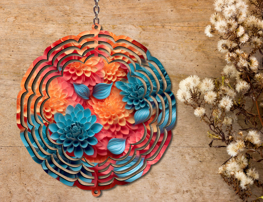Floral Wind Spinner (274)