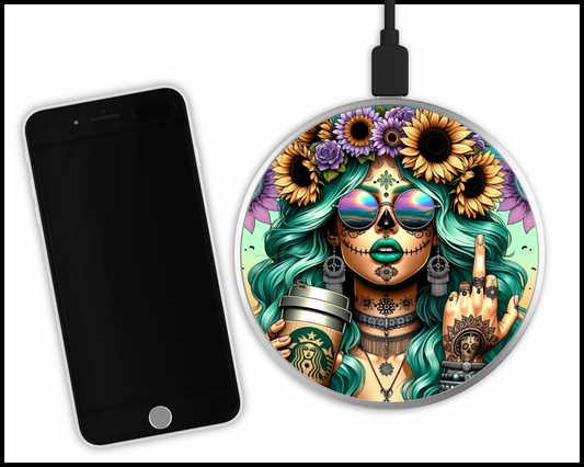 Sexy Bad Ars@ Sublimated Wireless Phone Charger (123)