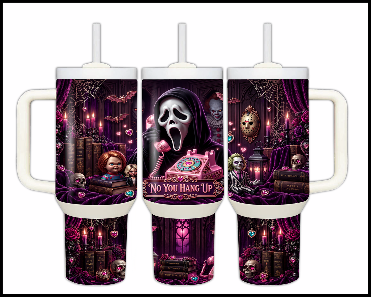 Talk Slasher To Me Stainless Steel Big Guzzler Tumbler (2403)