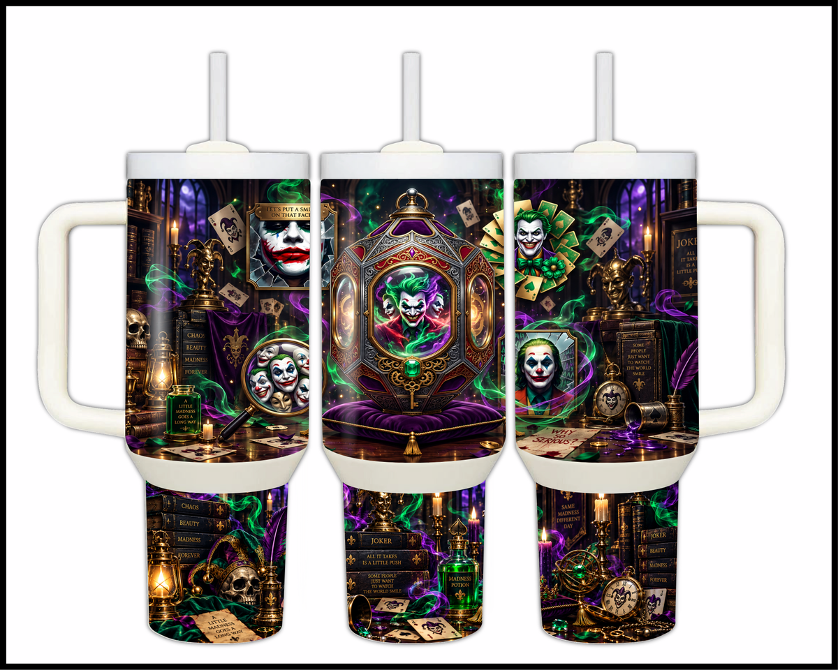 Royal Flush of Anarchy Stainless Steel Big Guzzler Tumbler (2407)