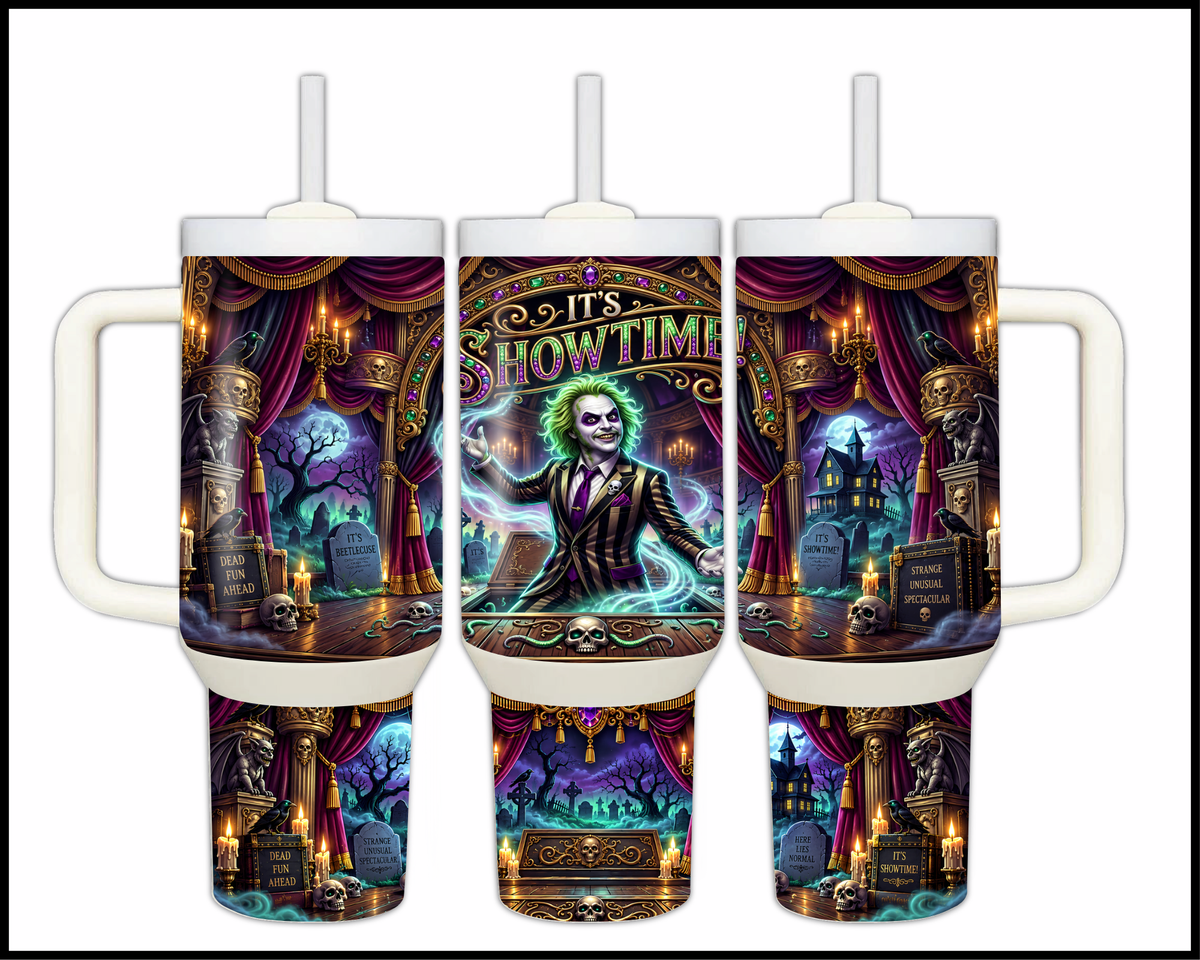 Highly Dramatic, Ghostly, and Unvaccinated for Madness Stainless Steel Big Guzzler Tumbler (2411)