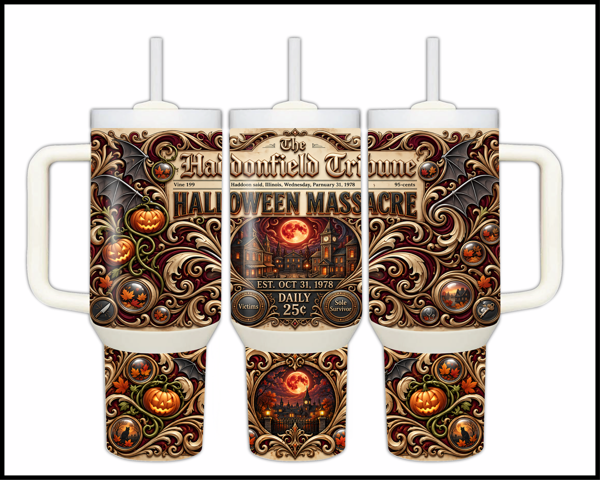 Extra! Extra! Read All About My Chaos Stainless Steel Big Guzzler Tumbler (2415)