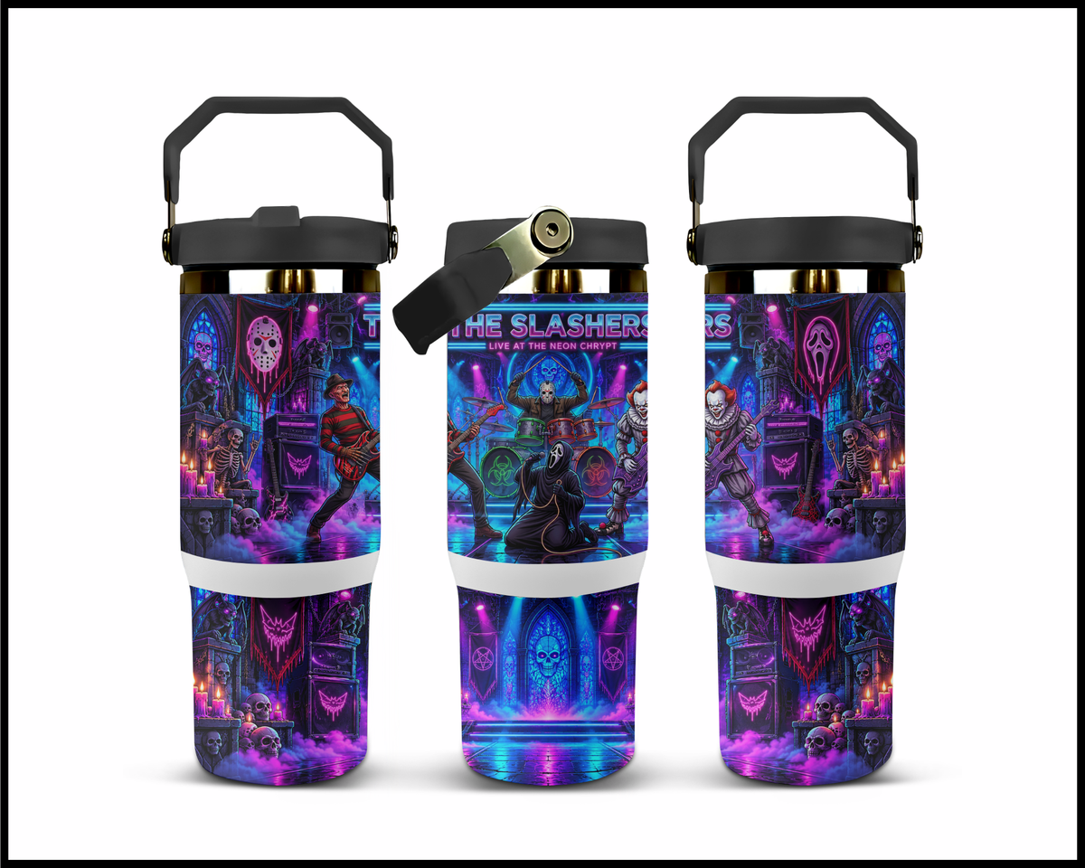 Midnight Mosh Pit Stainless Steel Big Guzzler Tumbler (2423)