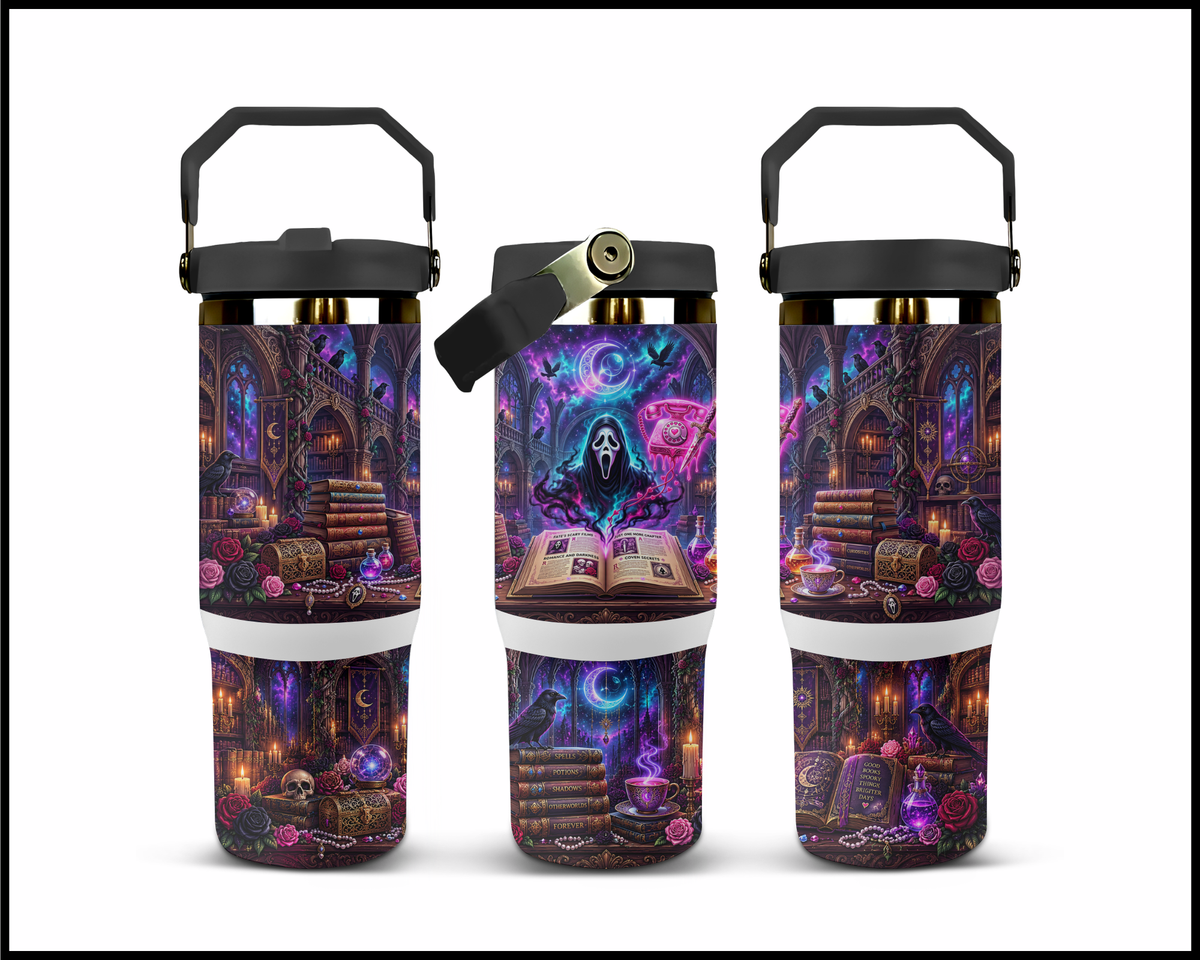 What's Your Favorite Scary Chapter? Stainless Steel Big Guzzler Tumbler (2439)