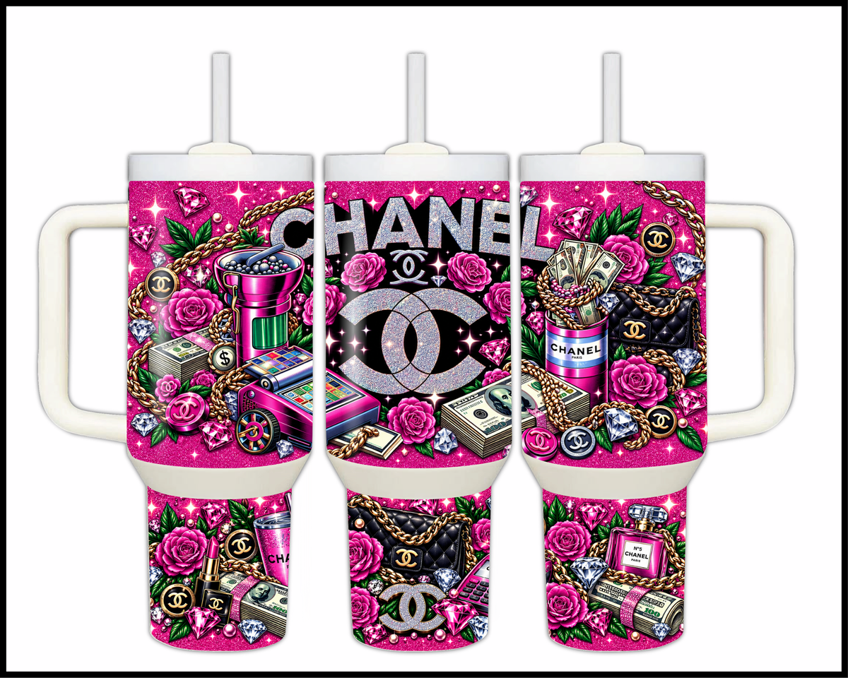 Rich Girl Radiance Stainless Steel Big Guzzler Tumbler (2443)