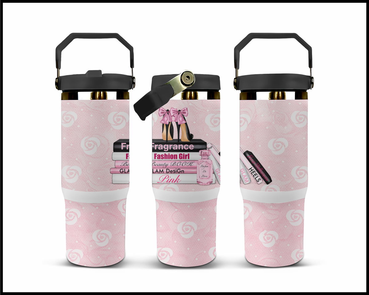 Gloss, Glam & Guidebooks Stainless Steel Big Guzzler Tumbler (2446)