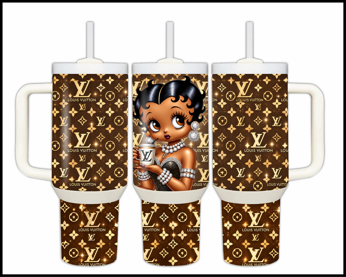 Gilded Goddess Stainless Steel Big Guzzler Tumbler (2449)