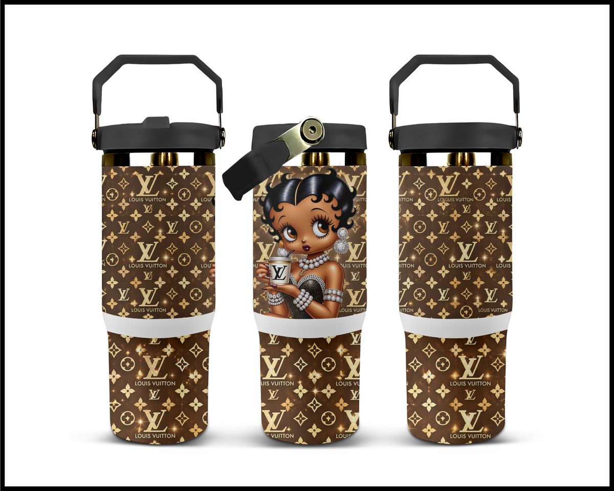 Gilded Goddess Stainless Steel Big Guzzler Tumbler (2449)