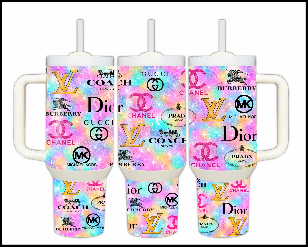 Boujee Brand Mashup Stainless Steel Big Guzzler Tumbler (2452)