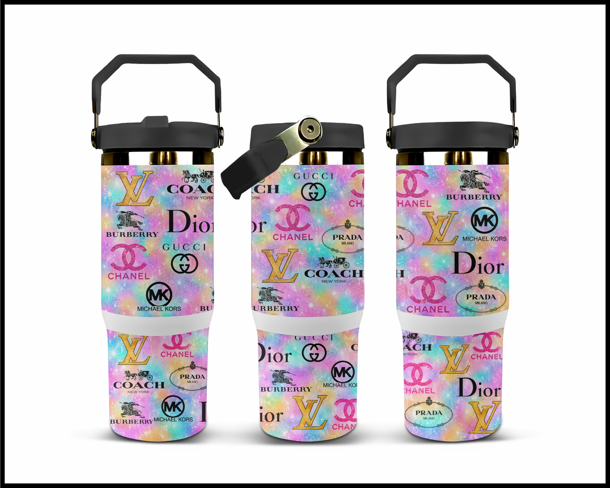 Boujee Brand Mashup Stainless Steel Big Guzzler Tumbler (2452)