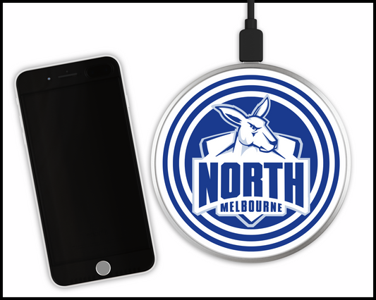 North Melbourne Kangaroos Wireless Phone Charger (002)