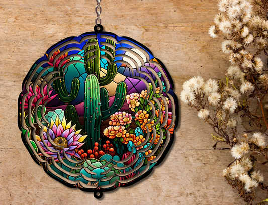 Cactus Wind Spinner (250)