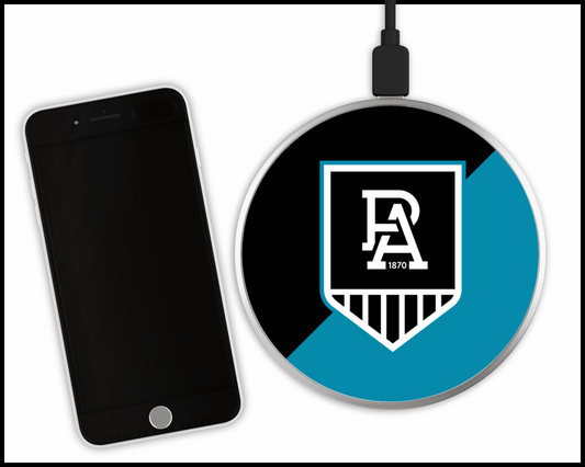 Port Adelaide Wireless Phone Charger (001)