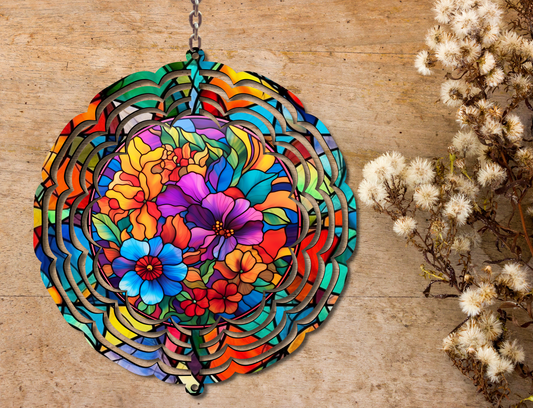 Floral Wind Spinner (225)