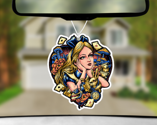 Wonderland Cards - (Alice of Hearts) Car Air Freshener