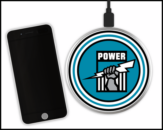 Port Adelaide Wireless Phone Charger (002)
