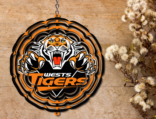 West Tigers Wind Spinner (028)