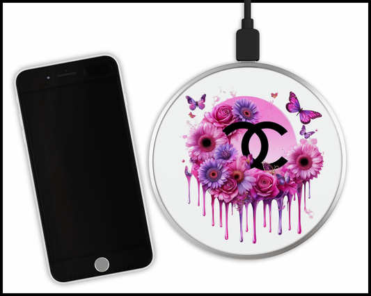 Chanel Inspired Sublimated Wireless Phone Charger (327)