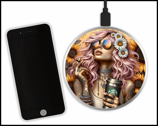 Sexy Bad Ars@ Sublimated Wireless Phone Charger (127)