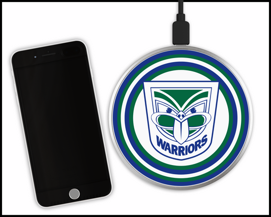 New Zealand Warriors Sublimated Wireless Phone Charger (003)