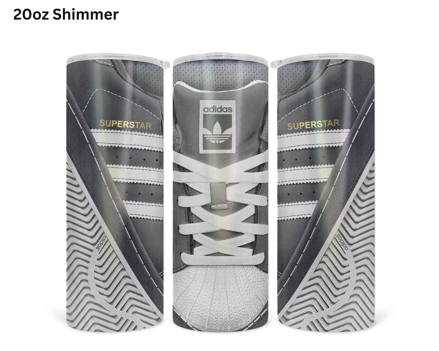 Adidas Superstars (Shoe Inspired Tumbler)